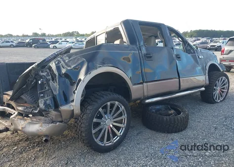 2005 Ford F-150 Lariat/Xlt from USA, damaged, VIN 1FTPW12565FA50093